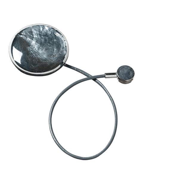 Embrasse aimantée Murano Gris acier