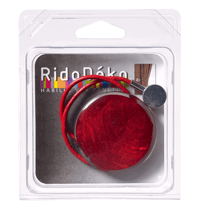 Embrasse aimantée Murano Rouge théâtre