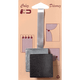 Embrasse aimantée Nacre 3d Argent Plastique