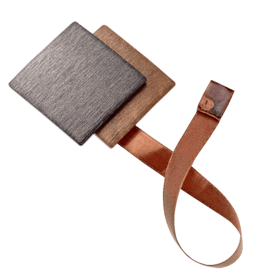 Embrasse aimantée Nacre 3d Caramel Plastique