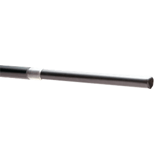 Barre à rideau Obsidienne Noir Mat