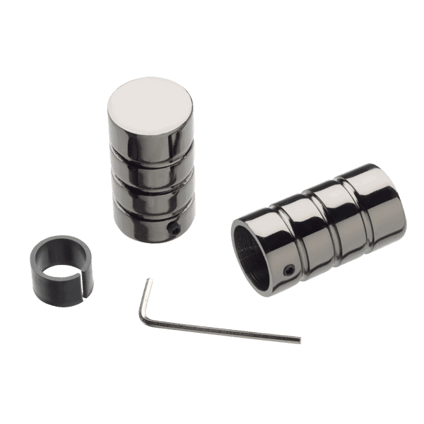 Embout ONYX coloris noir miroir