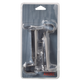 Support barre à rideau Onyx Nickel noir Métal brillant