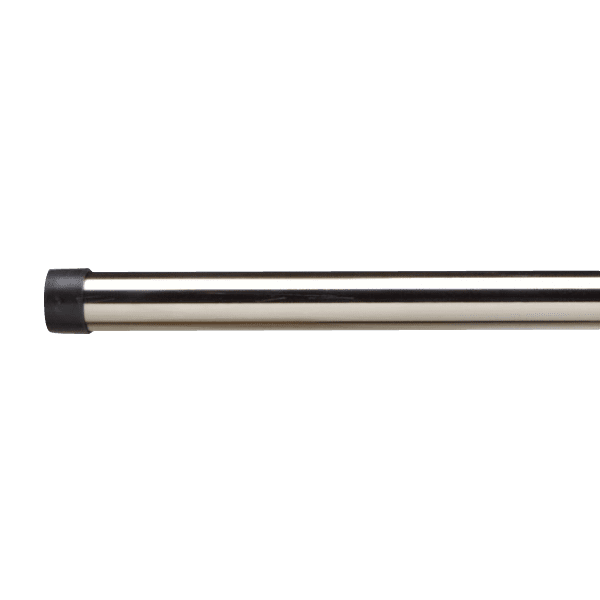 Barre à rideau ONYX noir miroir 1,9 cm de 120,0 à 210 cm