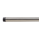 Barre à rideau Onyx Nickel noir Métal brillant