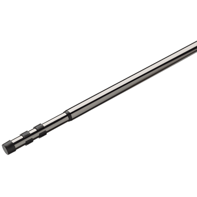 Barre à rideau Onyx Nickel noir Métal brillant