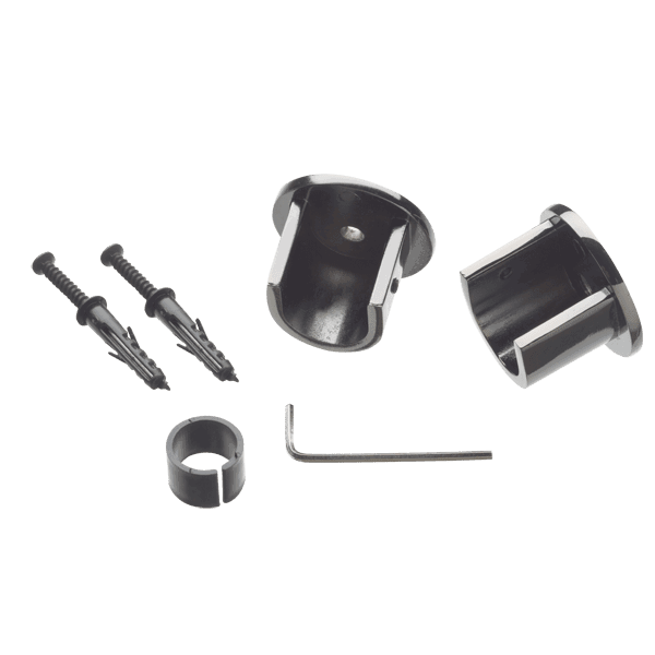 Naissance ONYX coloris noir miroir diamètre barre 1,9 cm