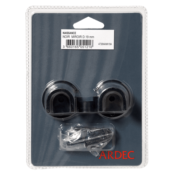 Naissance Onyx Nickel noir Métal brillant