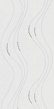 Papier peint intissé Perlia Blanc