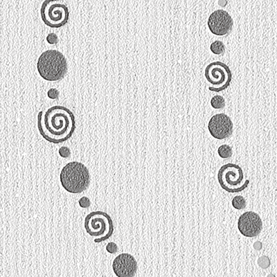 Papier peint intissé Perlia Blanc