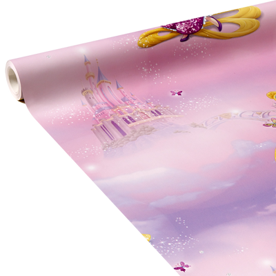 Papier peint Princesses Rose dragée
