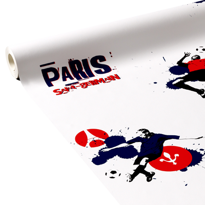 Papier peint Psg Blanc