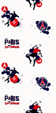 Papier peint Psg Blanc