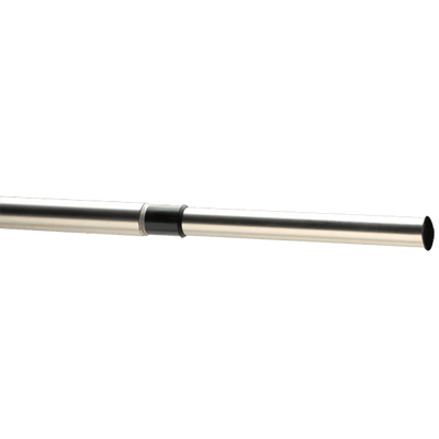 Barre à rideau Pyrite Satin nickel Métal brossé
