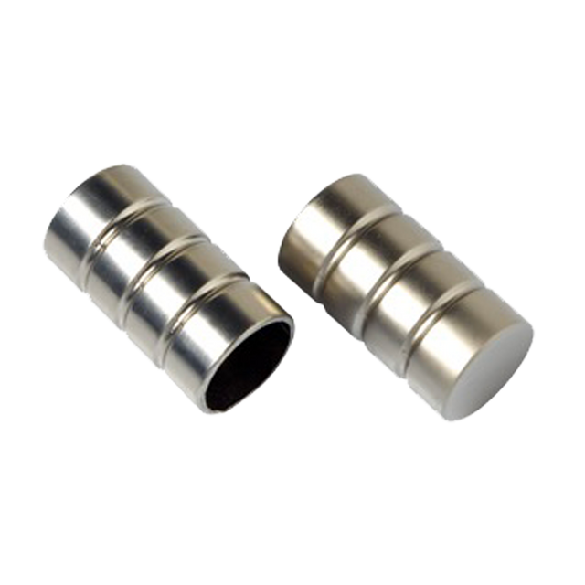 Embout PYRITE coloris nickel satin