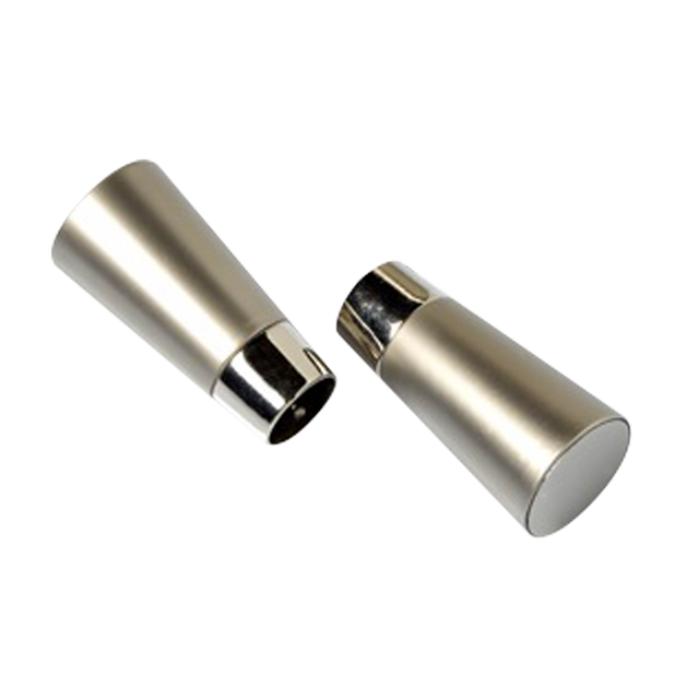 Embout PYRITE coloris nickel satin