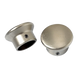 Embout Pyrite Satin nickel Métal brossé