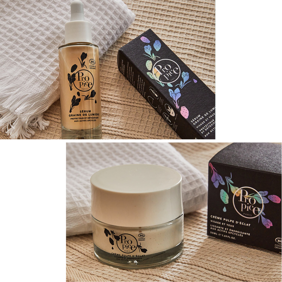 Produits cosmétiques de la marque Propice