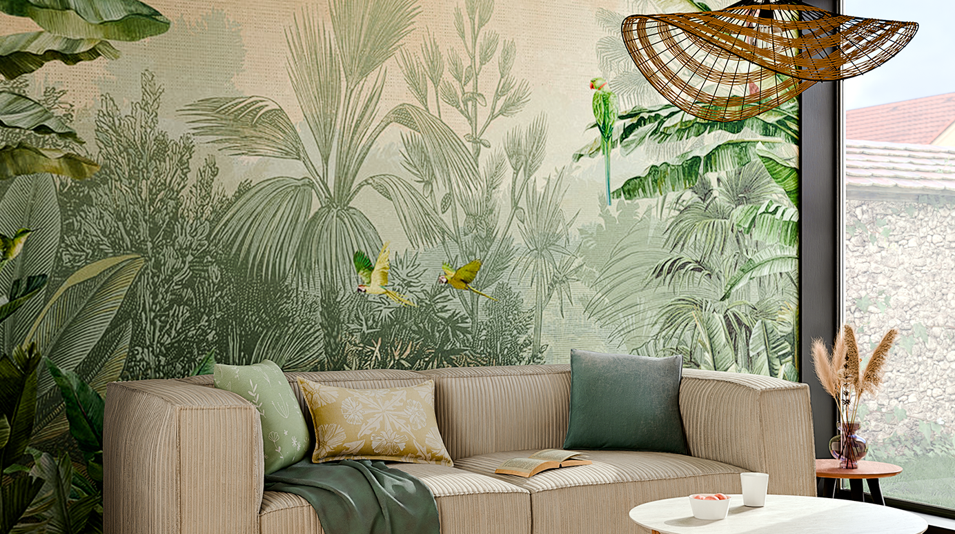 Papier peint panoramique jungle