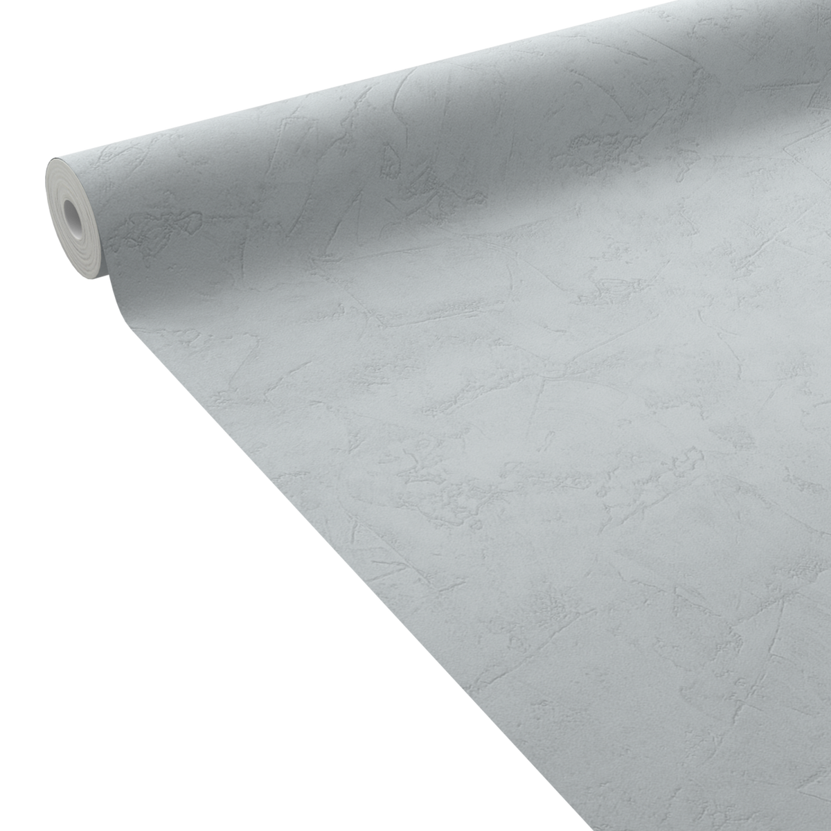 Papier peint intissé Ravenne Gris fumé Crépi grésé