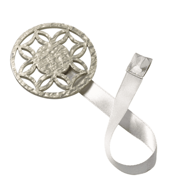 Embrasse aimantée Rosace Gris Plastique