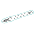 Dessin de pinceau à rechampir