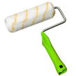 Rouleau peinture 18 cm antigoutte polyamide poils 12 mm