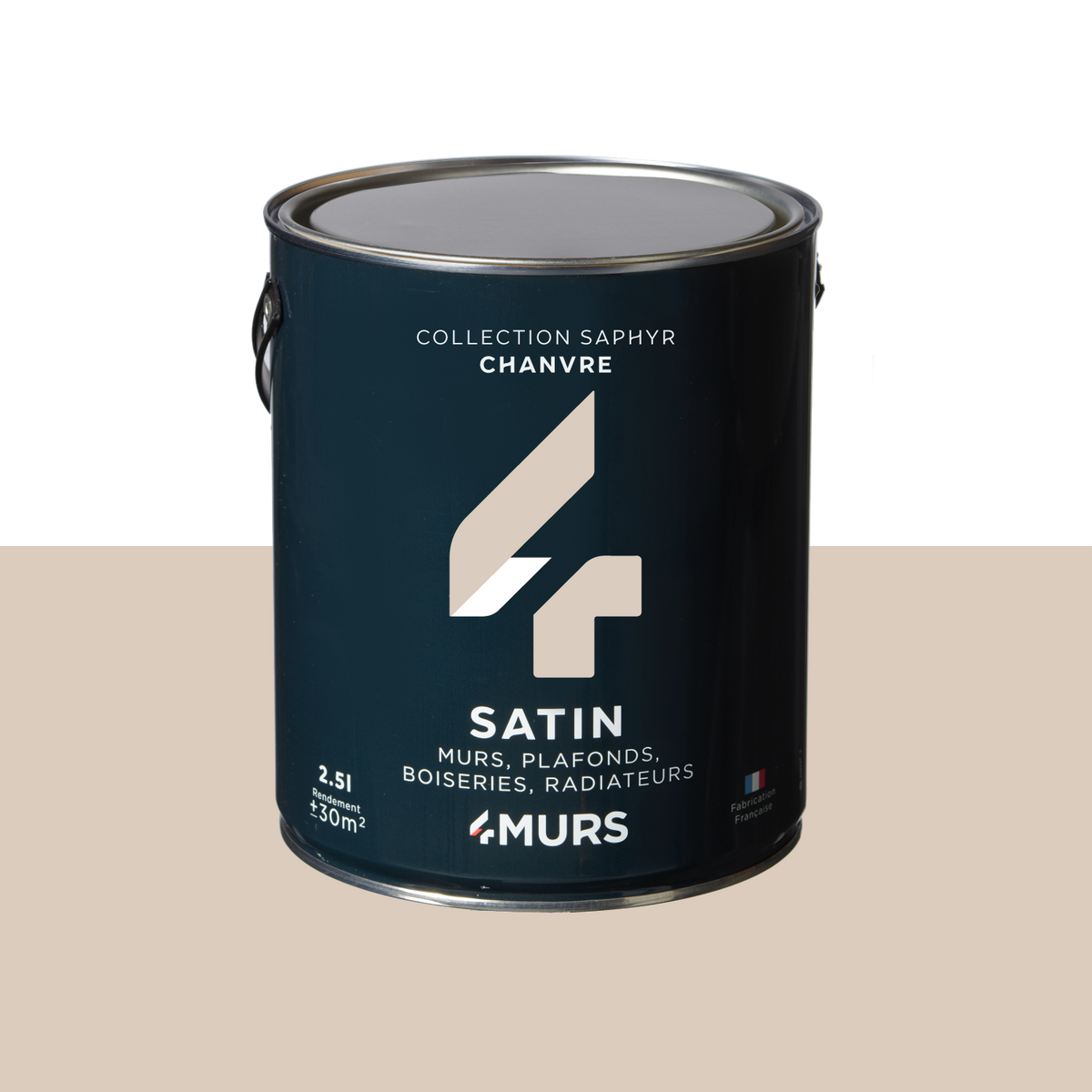 SAPHYR Peinture Saphyr Chanvre Satiné 2,5L
