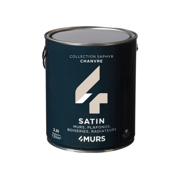 Saphyr Peinture Multi-supports Peinture chanvre Satiné