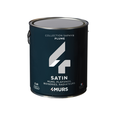 SAPHYR Peinture Saphyr Plume Satiné 2,5L