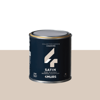 SAPHYR Peinture Saphyr Chanvre Satiné 0,5L