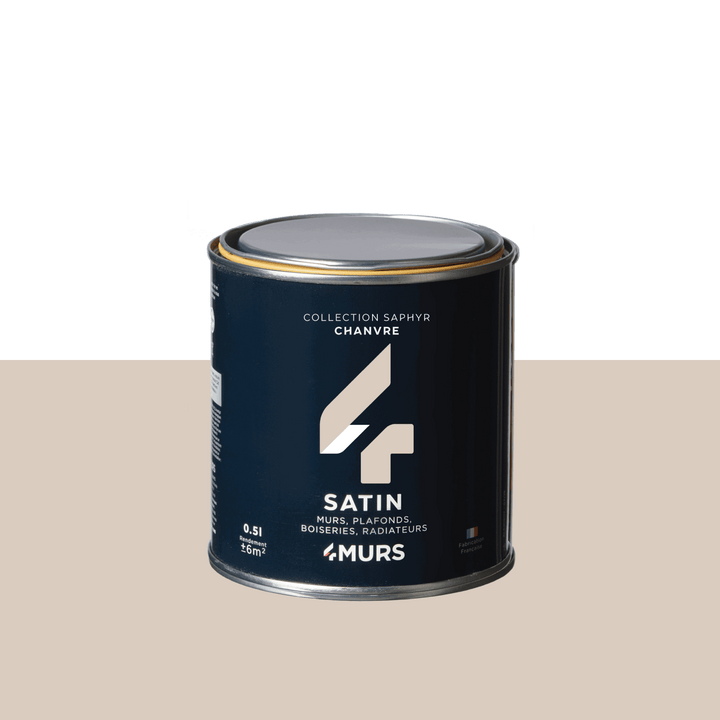 SAPHYR Peinture Saphyr Chanvre Satiné 0,5L