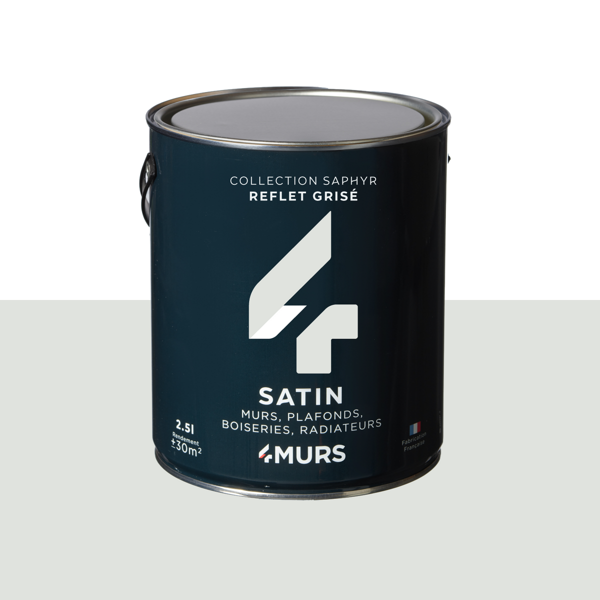 SAPHYR Peinture Saphyr Reflet grisé Satiné 2,5L