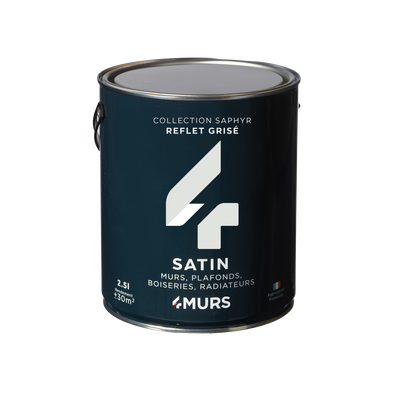 SAPHYR Peinture Saphyr Reflet grisé Satiné 2,5L