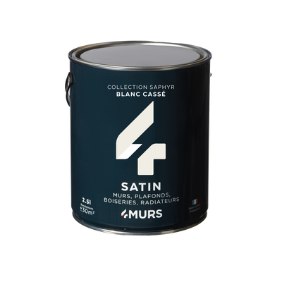 SAPHYR Peinture Saphyr Blanc cassé Satiné 2,5L