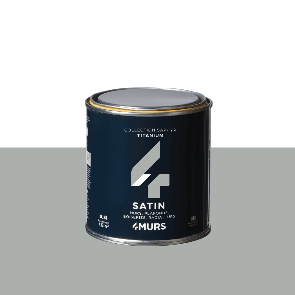 SAPHYR Peinture Saphyr Titanium Satiné 0,5L