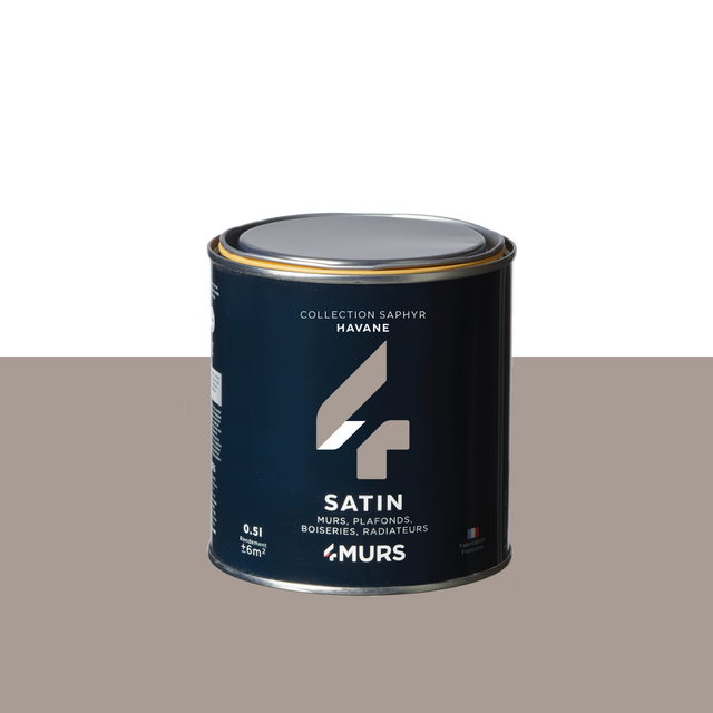 Saphyr Peinture Finition Peinture havane Satiné 0,5 L