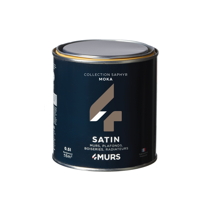 SAPHYR Peinture Saphyr Moka Satiné 0,5L