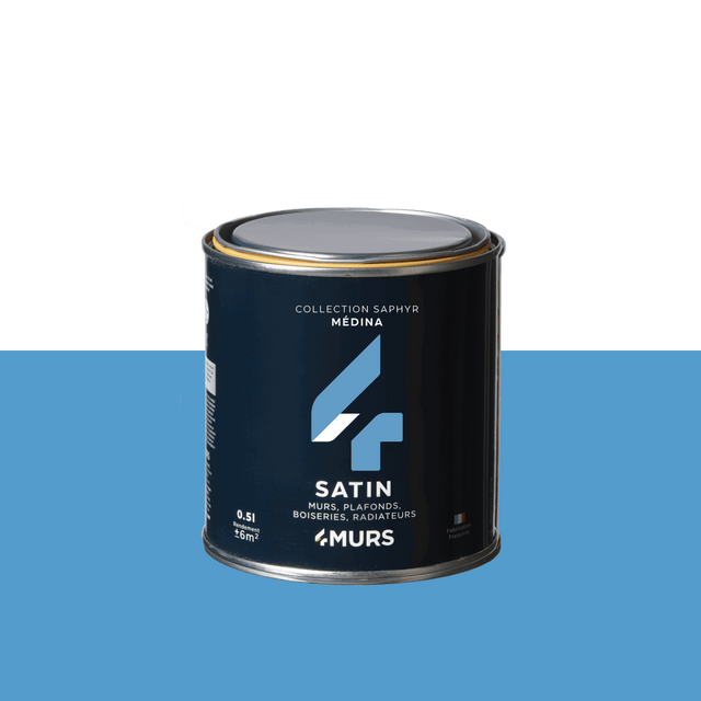 Saphyr Peinture Finition Peinture médina Satiné 0,5 L