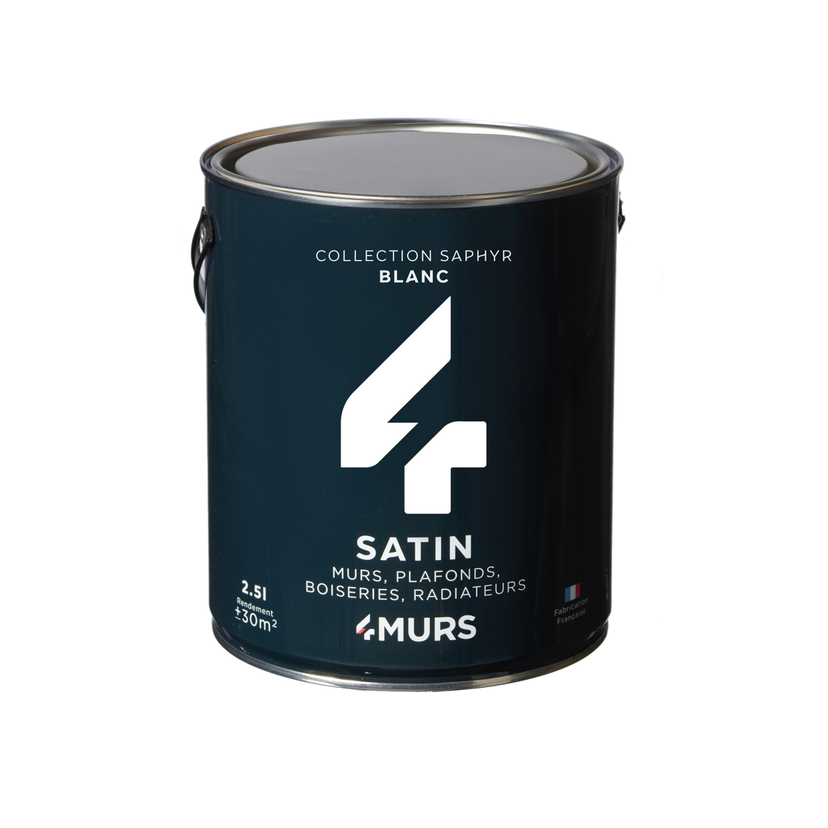 SAPHYR Peinture Saphyr Blanc Satiné 2,5L