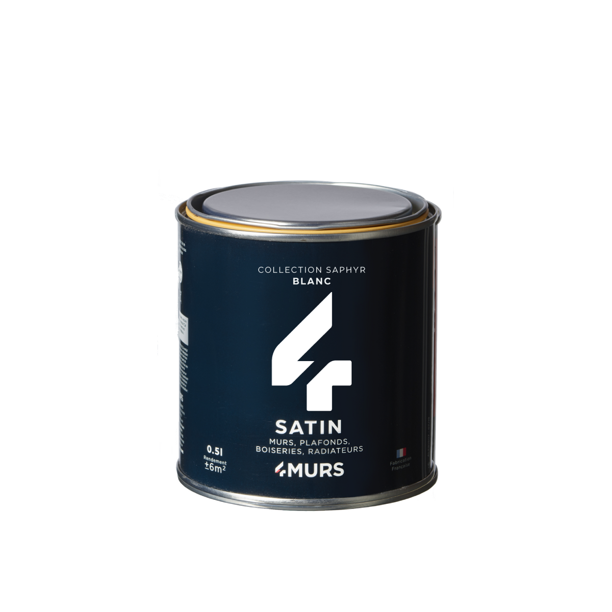 SAPHYR Peinture Saphyr Blanc Satiné 0,5L