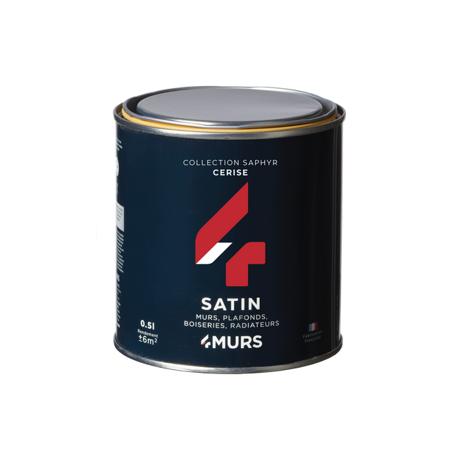 Saphyr Peinture Finition Peinture cerise Satiné 0,5 L