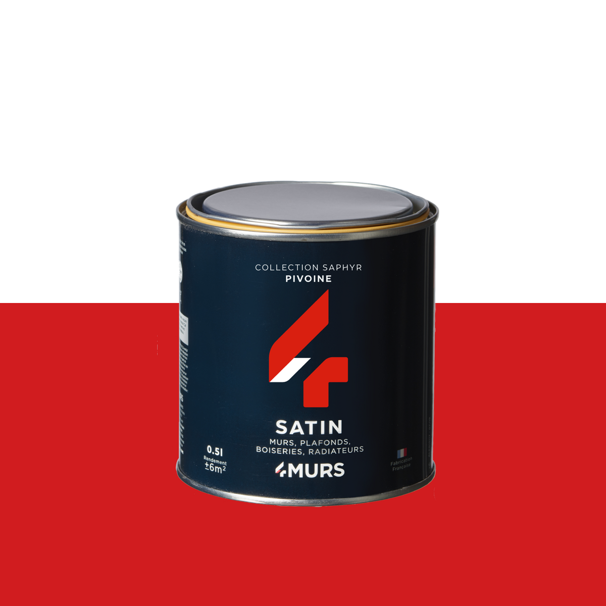 SAPHYR Peinture Saphyr Pivoine Satiné 0,5L