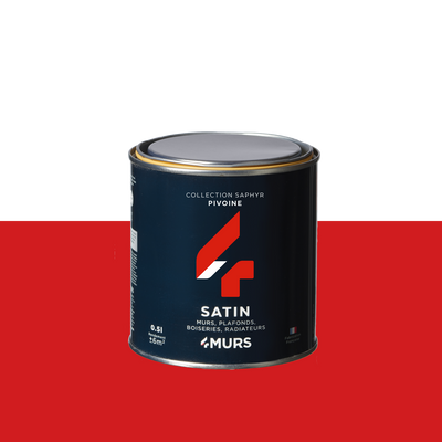 SAPHYR Peinture Saphyr Pivoine Satiné 0,5L