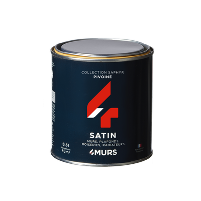 SAPHYR Peinture Saphyr Pivoine Satiné 0,5L