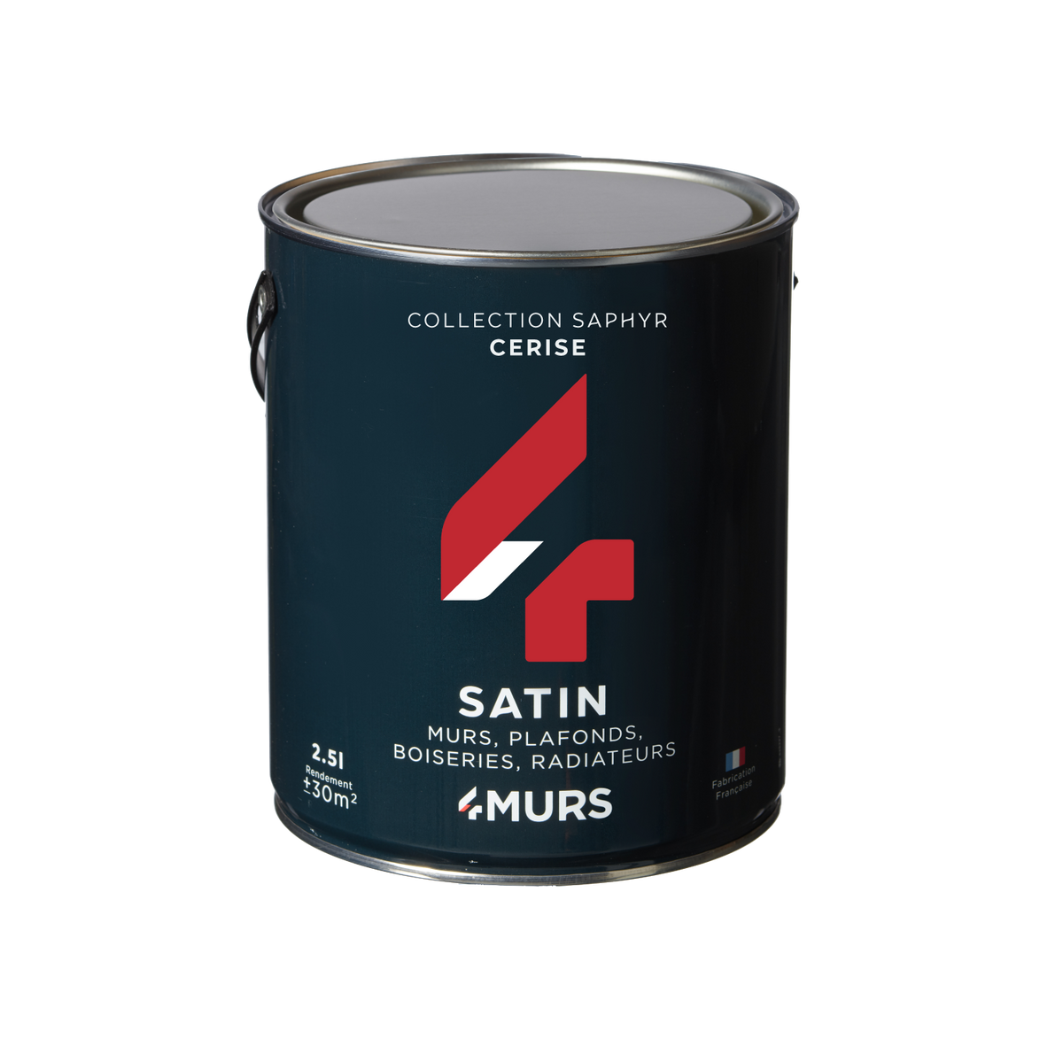 SAPHYR Peinture Saphyr Cerise Satiné 2,5L