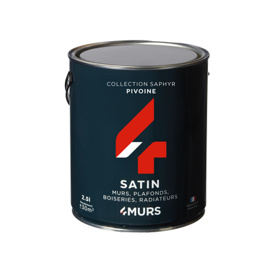 SAPHYR Peinture Saphyr Pivoine Satiné 2,5L