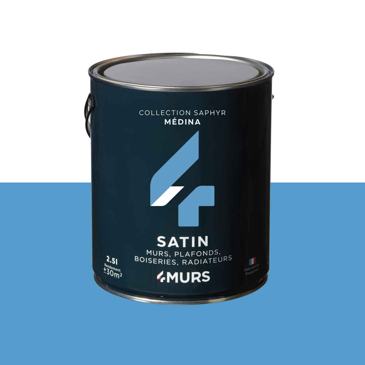 SAPHYR Peinture Saphyr Médina Satiné 2,5L