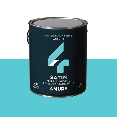 SAPHYR Peinture Saphyr Lagune Satiné 2,5L