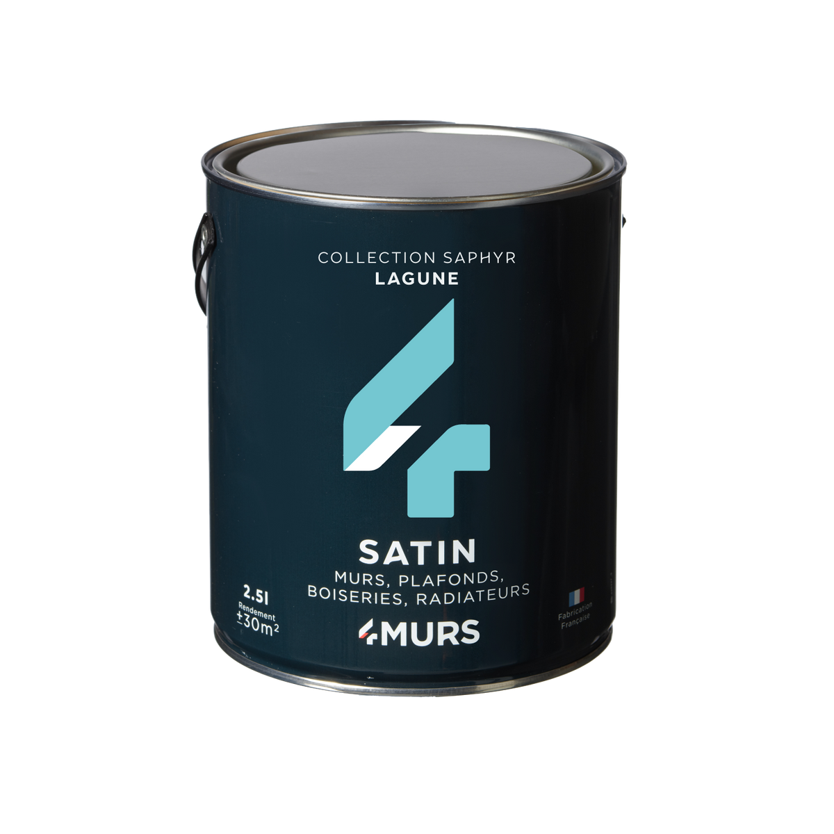 SAPHYR Peinture Saphyr Lagune Satiné 2,5L